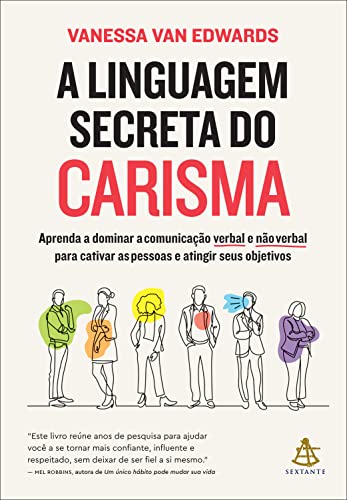 Capa do livro A Linguagem Secreta do Carisma, de Vanessa Van Edwards