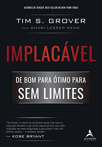 Capa do livro Implacável, de Tim S. Grover