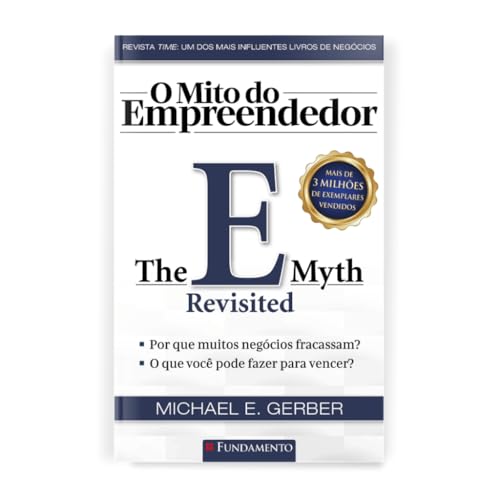 Capa do livro O Mito do Empreendedor, de Michael E. Gerber