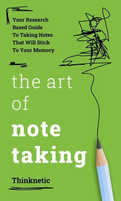 Capa do livro The Art of Note Taking, de Thinknetic